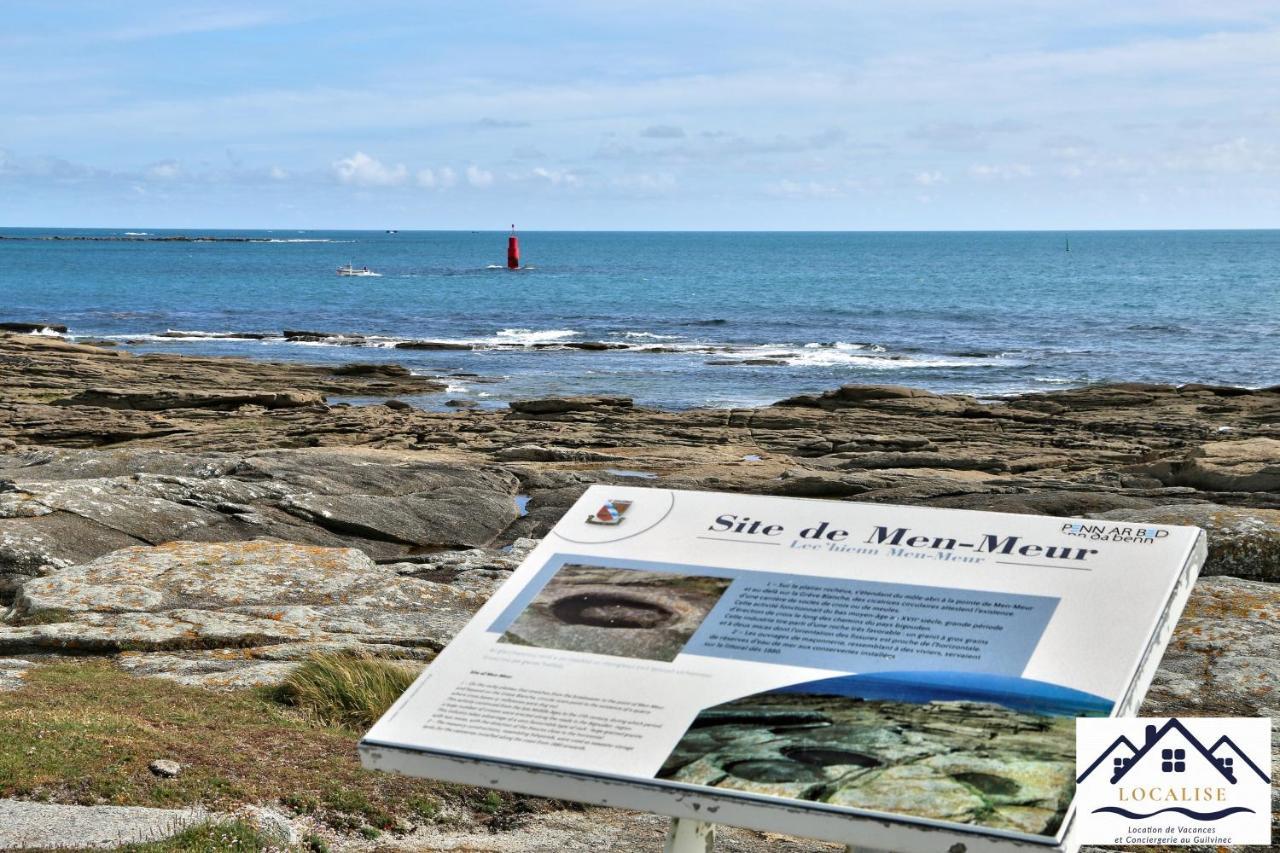 הוילה Localise - M33B - Kerbraz, Maison En Duplex Avec Jardin Clos Au Guilvinec - Tout A Pied, Plages, Port, Centre, Commerces, Marche - Wif Inclus - Linge De Lit Inclus מראה חיצוני תמונה