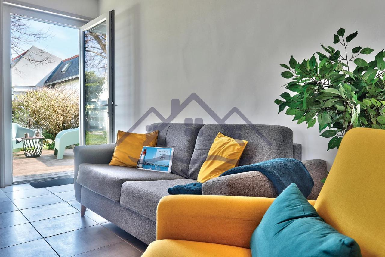 הוילה Localise - M33B - Kerbraz, Maison En Duplex Avec Jardin Clos Au Guilvinec - Tout A Pied, Plages, Port, Centre, Commerces, Marche - Wif Inclus - Linge De Lit Inclus מראה חיצוני תמונה